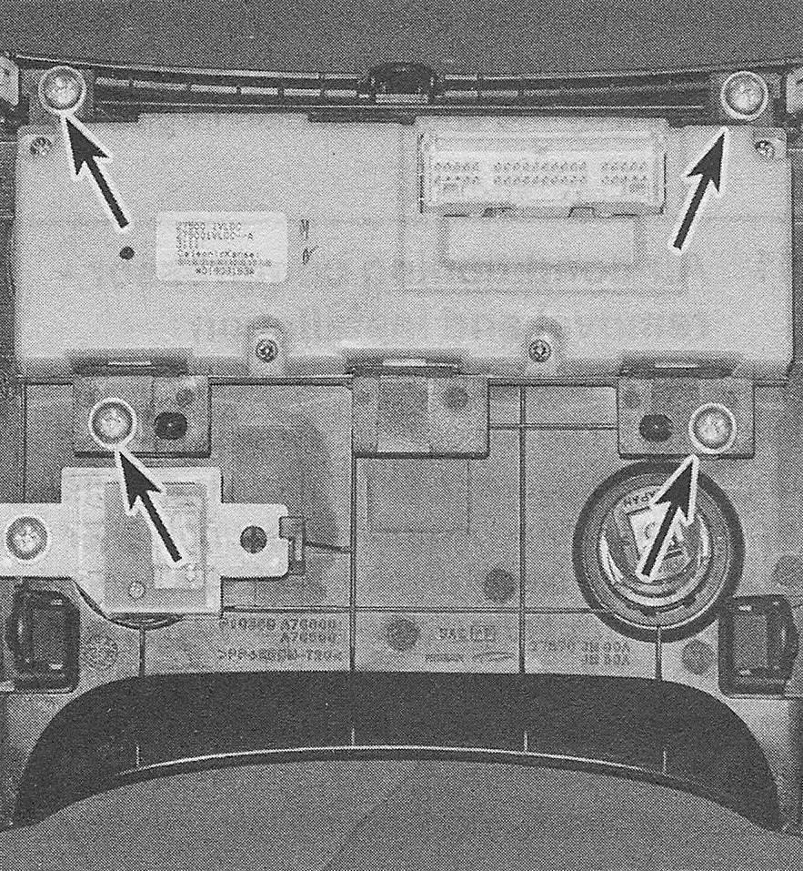 Nissan Rogue Cooling, heating and air conditioning systems | Heater and air conditioning control assembly - removal and installation 